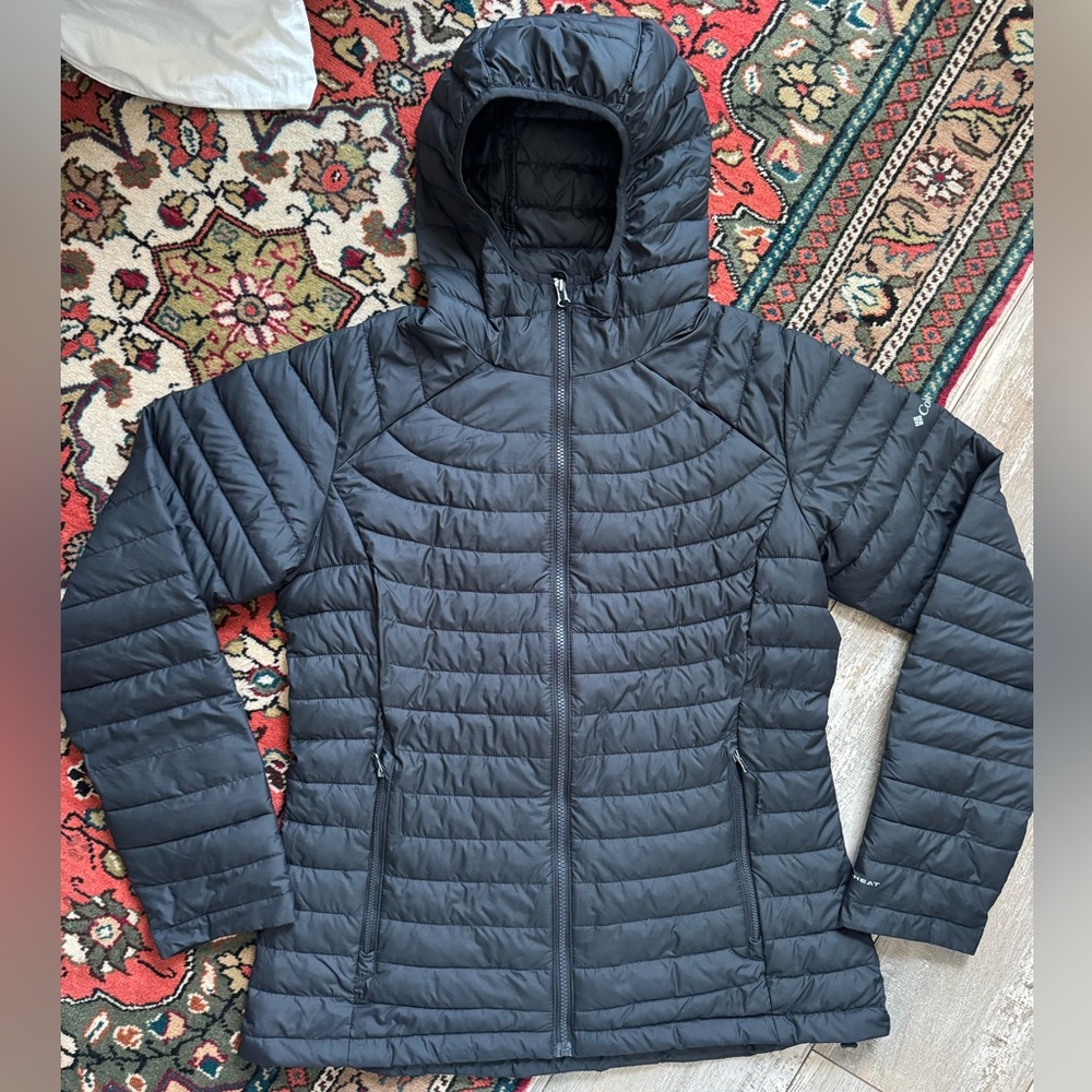 Columbia Black Insulated Jacket Women’s Large